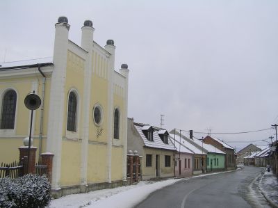 Synagogan i Spišské Podhradie.